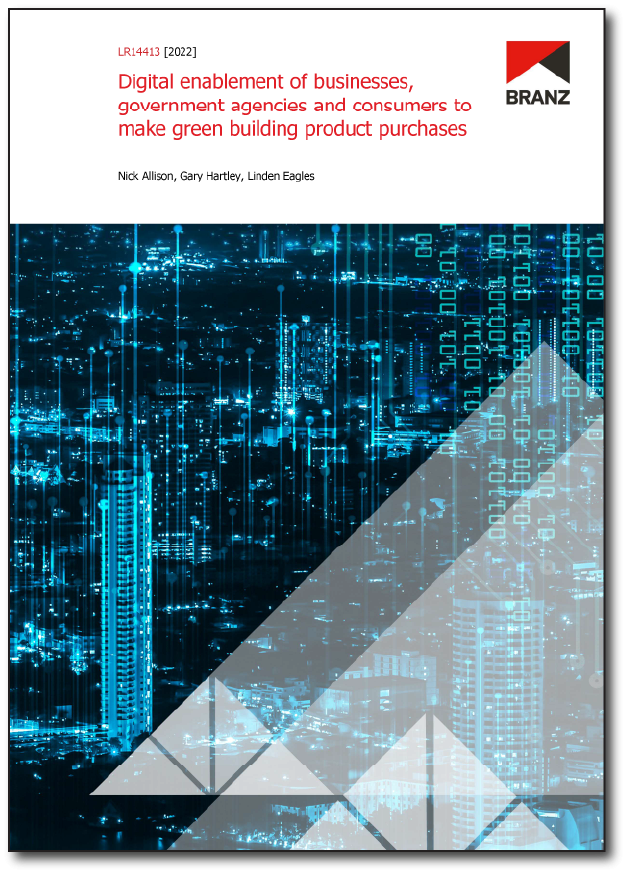 BRANZ report cover