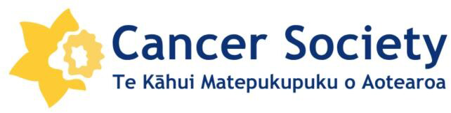 Cancer Society NZ logo - charity partner of GS1 New Zealand