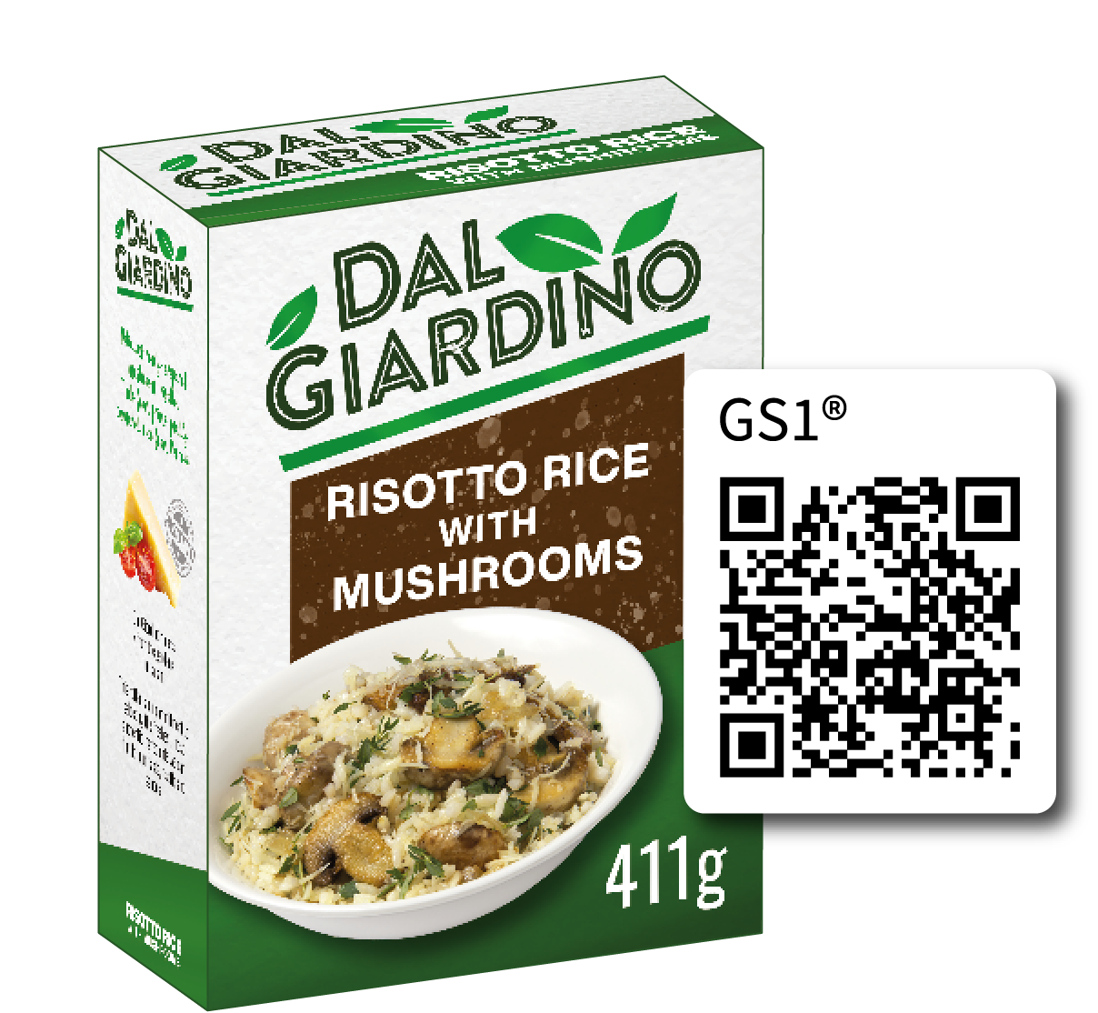 Example QR Code powered by GS1