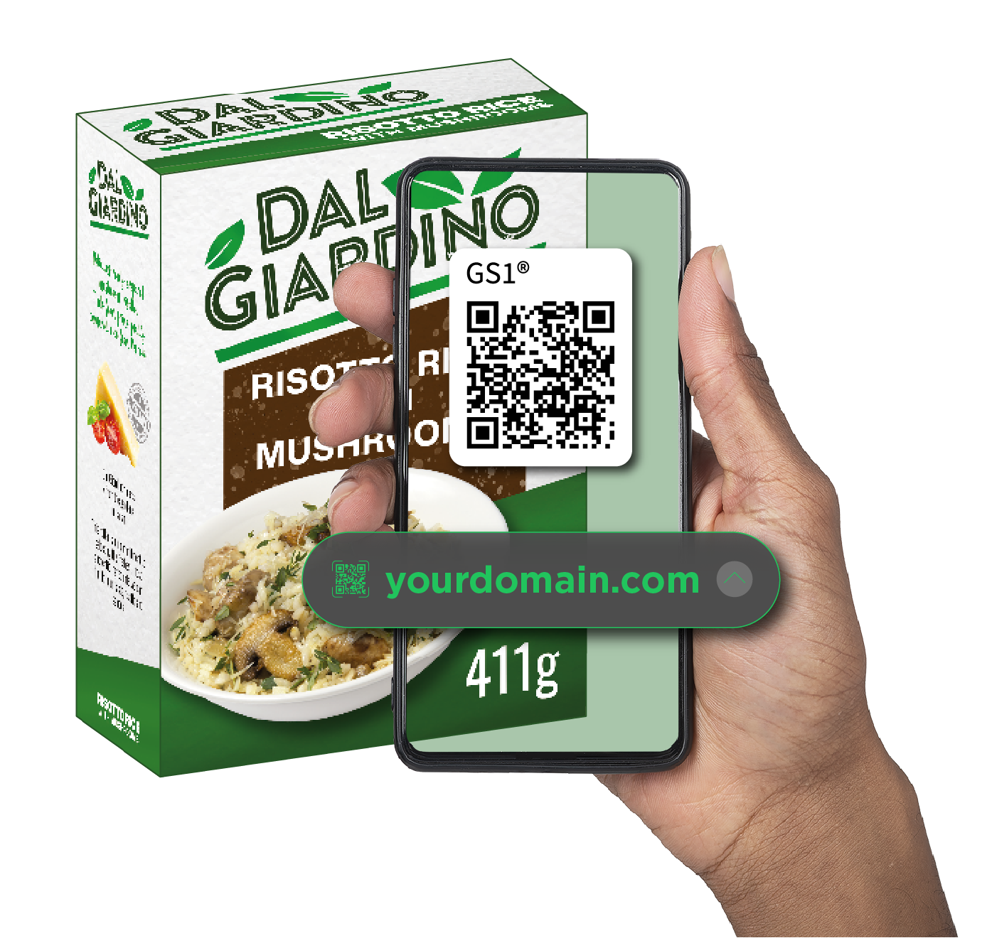 QR Code scanning to your own domain